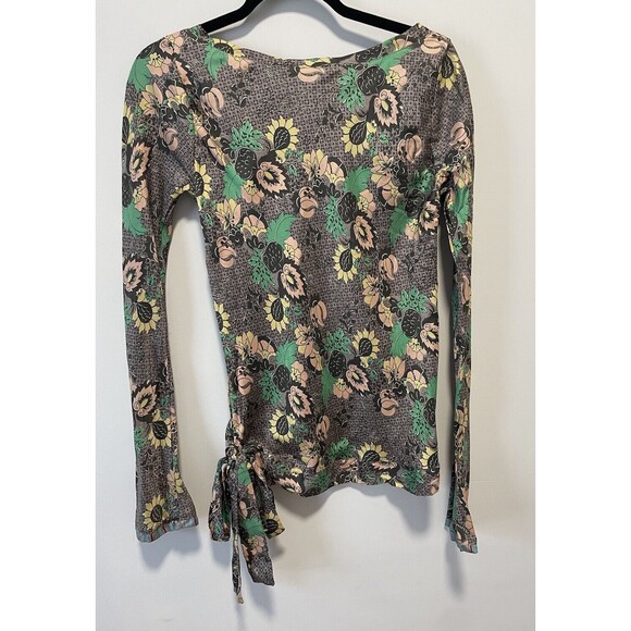 Johnny Was Floral Long Sleeve Blouse No Size No Material Tag See Measurements. - Picture 5 of 8